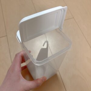 100均セリアの洗剤収納ケース