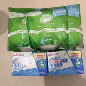 実際に我が家でやっている洗濯洗剤の備蓄方法！