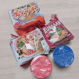 実際の我が家のカップ麺の備蓄状況