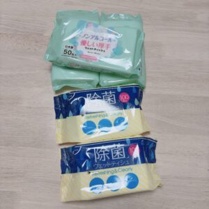 我が家のウェットティッシュの備蓄状況